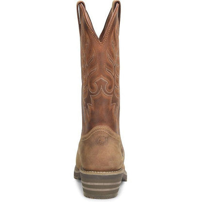 Double H Men's Garza 12" Composite Toe Waterproof Western Work Boot - Brown - DH4159 - Overlook Boots