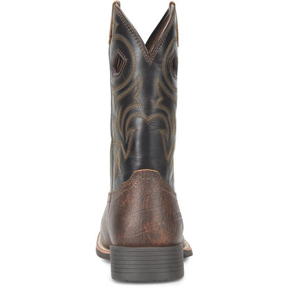 Phantom Rider Men's Lazario 11" Square Toe Western Work Boot - Black - PH5025 - Overlook Boots