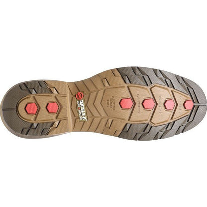 Double H Men's Phantom Rider League 12" U Toe Waterproof Western Work Boot -Brown- DH5427 - Overlook Boots