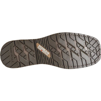 Double H Men's Ironhide 12" Square Toe Waterproof Western Boot -Brown- DH6142 - Overlook Boots