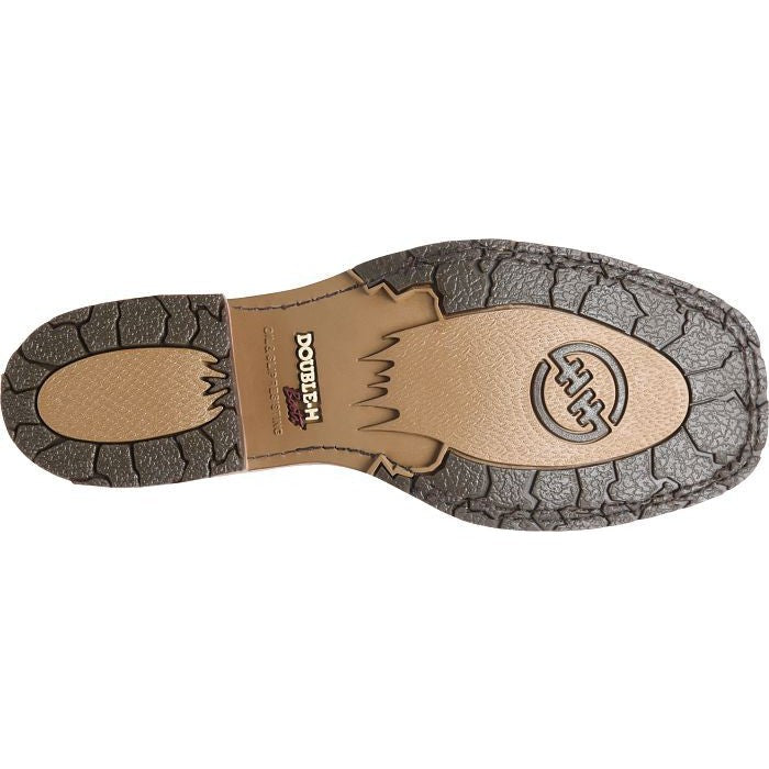 Double H Men's Stockman 11" Wide Western Work Boot -Brown- DH7034  - Overlook Boots