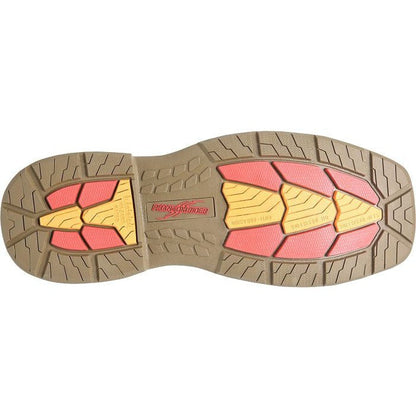 Double H Women's Fortress 10" Composite Western Roper Work Boot Brown - PH5014 - Overlook Boots