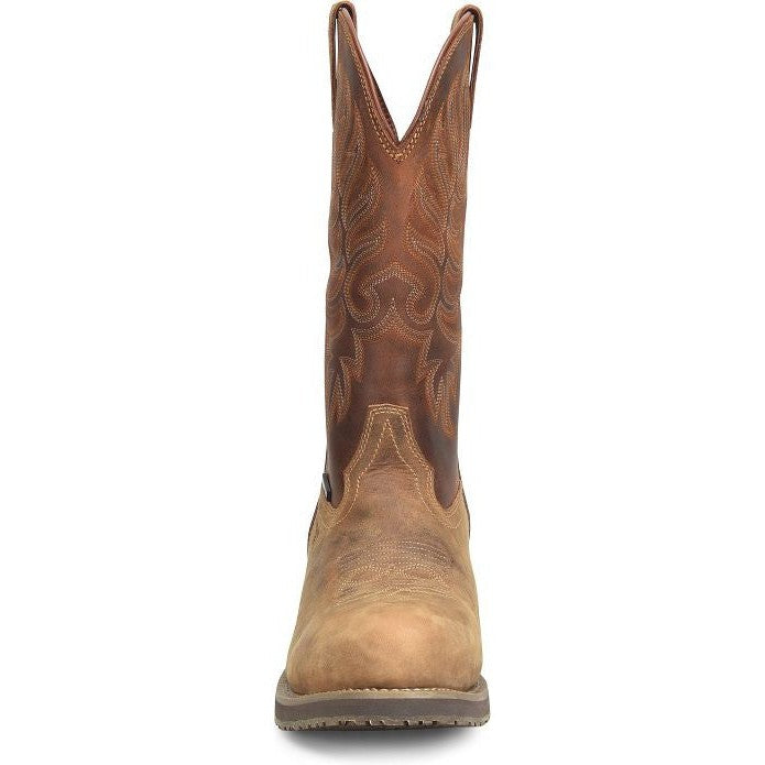 Double H Men's Garza 12" Composite Toe Waterproof Western Work Boot - Brown - DH4159 - Overlook Boots