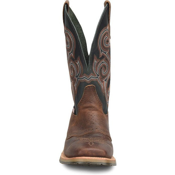 Double H Men's Haywood 11" Square Toe Slip Resistant Work Boot -Brown- DH4661 - Overlook Boots