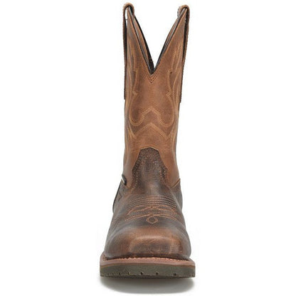 Double H Men's Outlook 11" Composite Toe Waterproof Western Work Boot -Brown- DH6143 - Overlook Boots