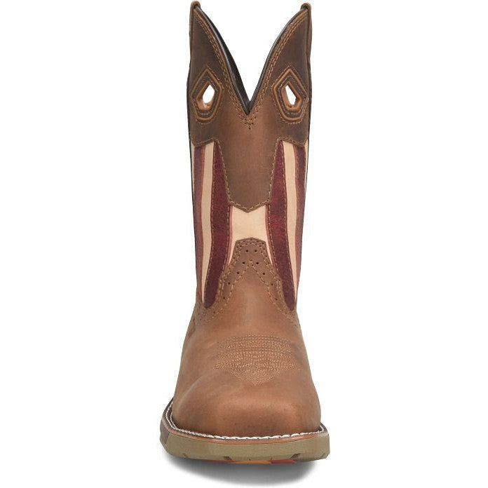 Double H Women's Fortress 10" Composite Western Roper Work Boot Brown - PH5014 - Overlook Boots