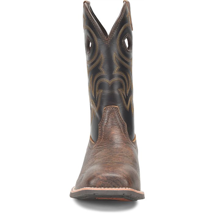 Phantom Rider Men's Lazario 11" Square Toe Western Work Boot - Black - PH5025 - Overlook Boots