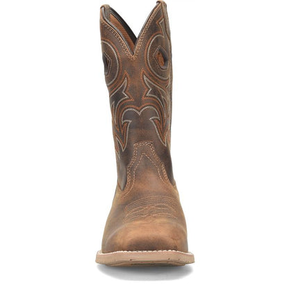 Phantom Rider Men's Scholz 11" Square Toe Western Work Boot - Brown - PH5026 - Overlook Boots