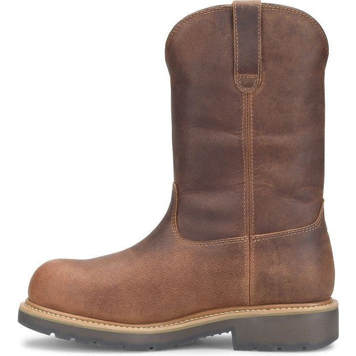 Double H Men's Nomad 11" Alloy Toe Waterproof Wellington Work Boot -Brown- DH4157 - Overlook Boots