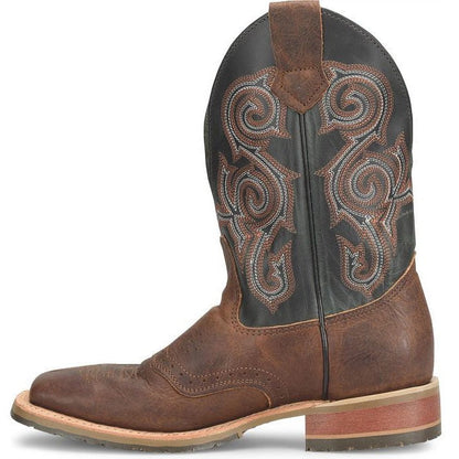 Double H Men's Haywood 11" Square Toe Slip Resistant Work Boot -Brown- DH4661 - Overlook Boots