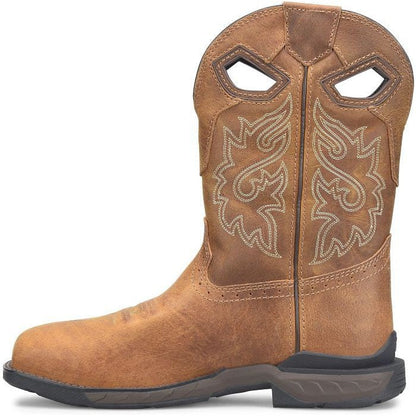 Double H Men's Phantom Rider Lonetree 11" Composite Toe Western Work Boot -Brown- DH5432 - Overlook Boots