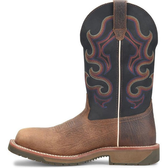 Double H Men's Belgrade 12" Composite Toe Western Work Boot -Brown- DH6140 - Overlook Boots