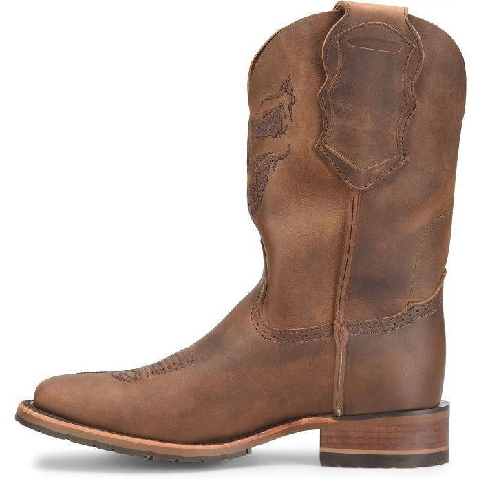 Double H Men's Stockman 11" Wide Western Work Boot -Brown- DH7034  - Overlook Boots
