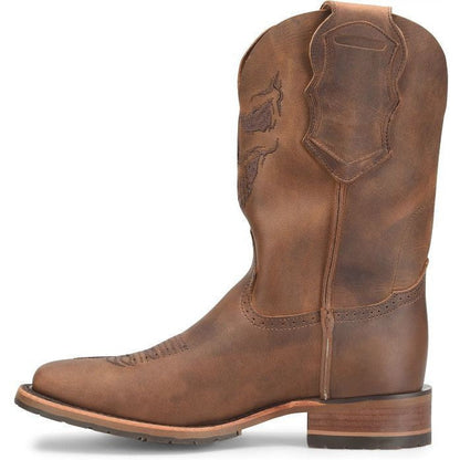 Double H Men's Stockman 11" Wide Western Work Boot -Brown- DH7034  - Overlook Boots