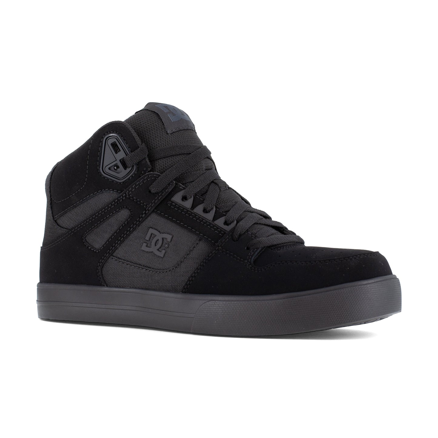 DC Men's Pure Composite Toe High-Top Work Shoe - Black - DC60206 7 / Medium / Black - Overlook Boots