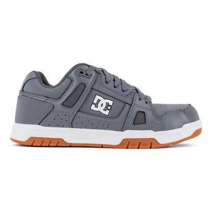 DC Men's Stag Composite Toe Slip Resistant Work Shoe - Gray - DC60502 - Overlook Boots