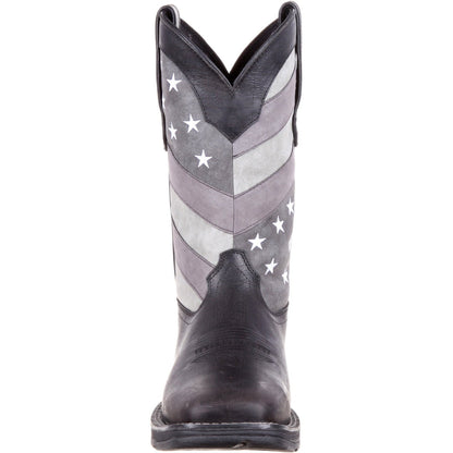 Durango Men's Rebel Faded Flag 12" Square Toe Western Boot - DDB0125  - Overlook Boots