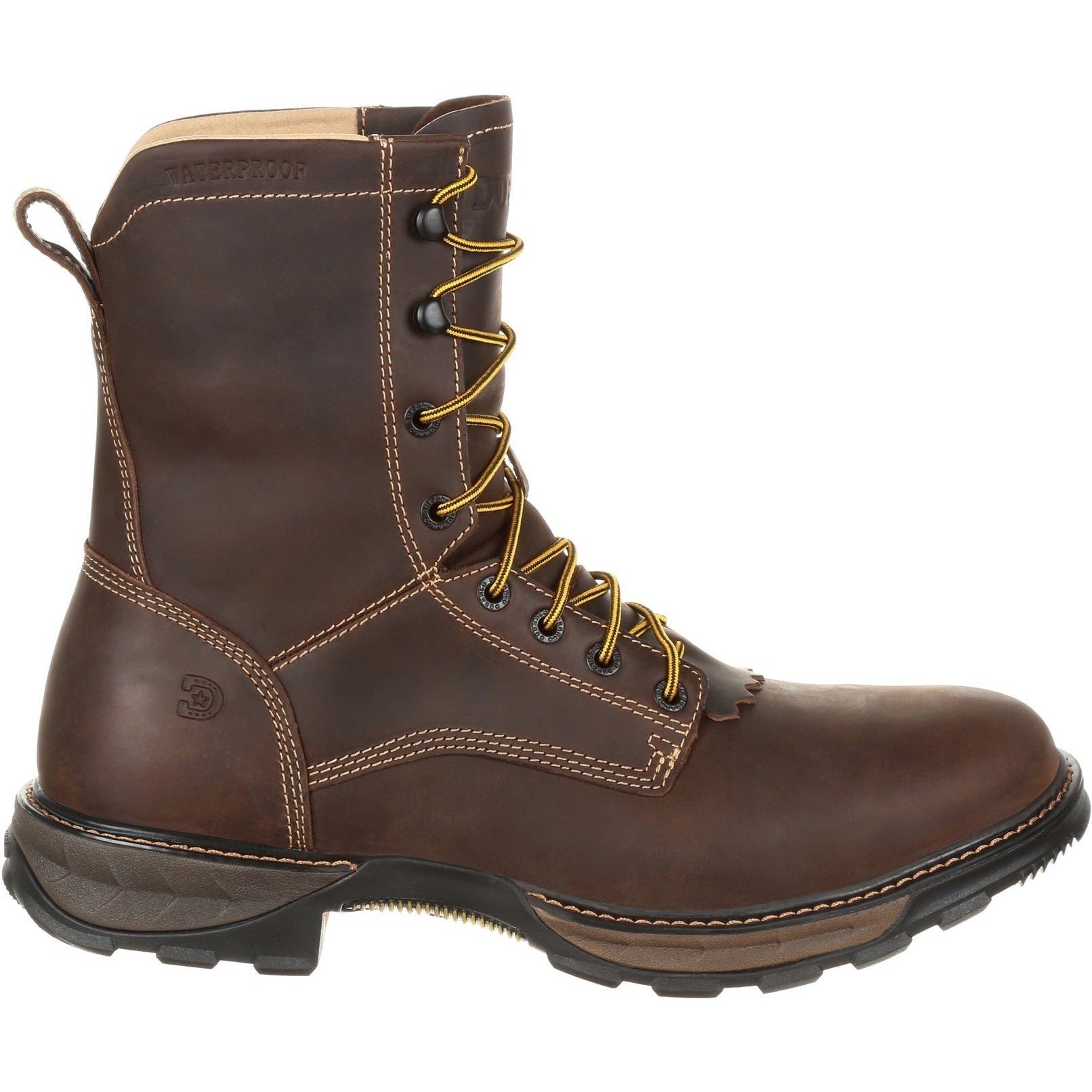 Durango Men's Maverick XP Lacer 8" Round Toe Waterproof Work Boot - DDB0174 - Overlook Boots