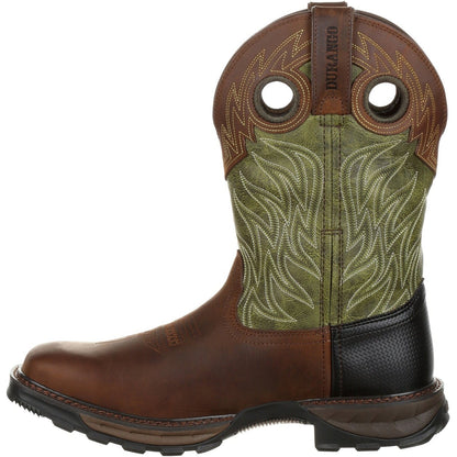 Durango Men's Maverick XP 11" Square Toe Waterproof Western Work Boot- DDB0177 - Overlook Boots