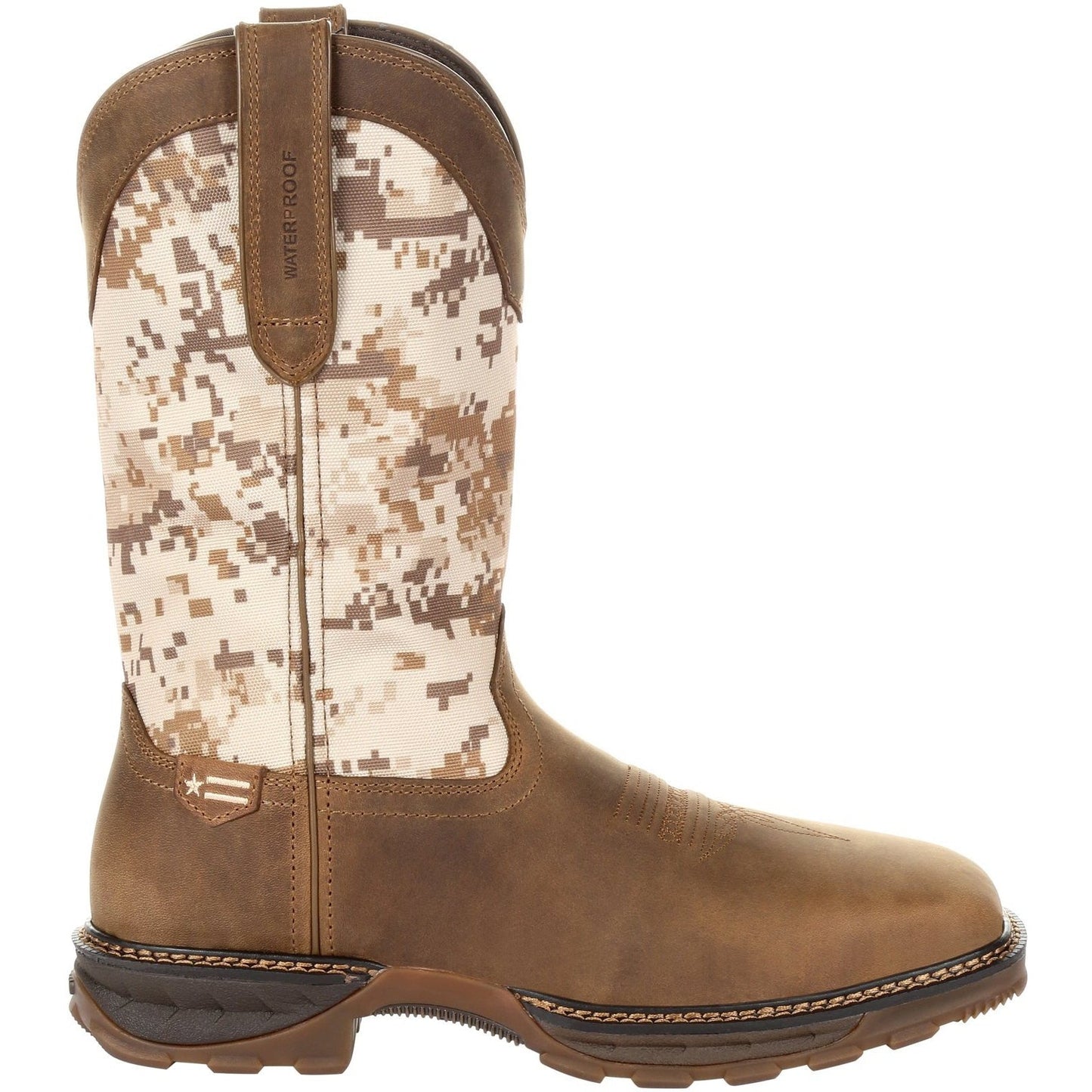 Durango Men's Maverick XP 12" Steel Toe Waterproof Western Work Boot - DDB0207  - Overlook Boots