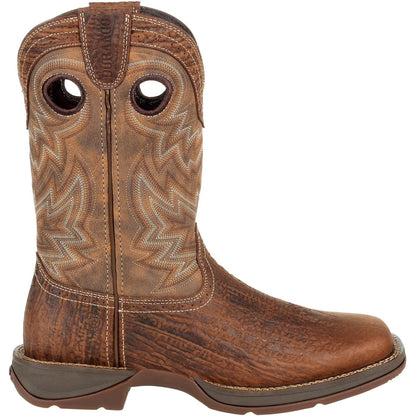 Durango Men's Rebel 11" Square Toe Western Boot- Trail Brown - DDB0271  - Overlook Boots