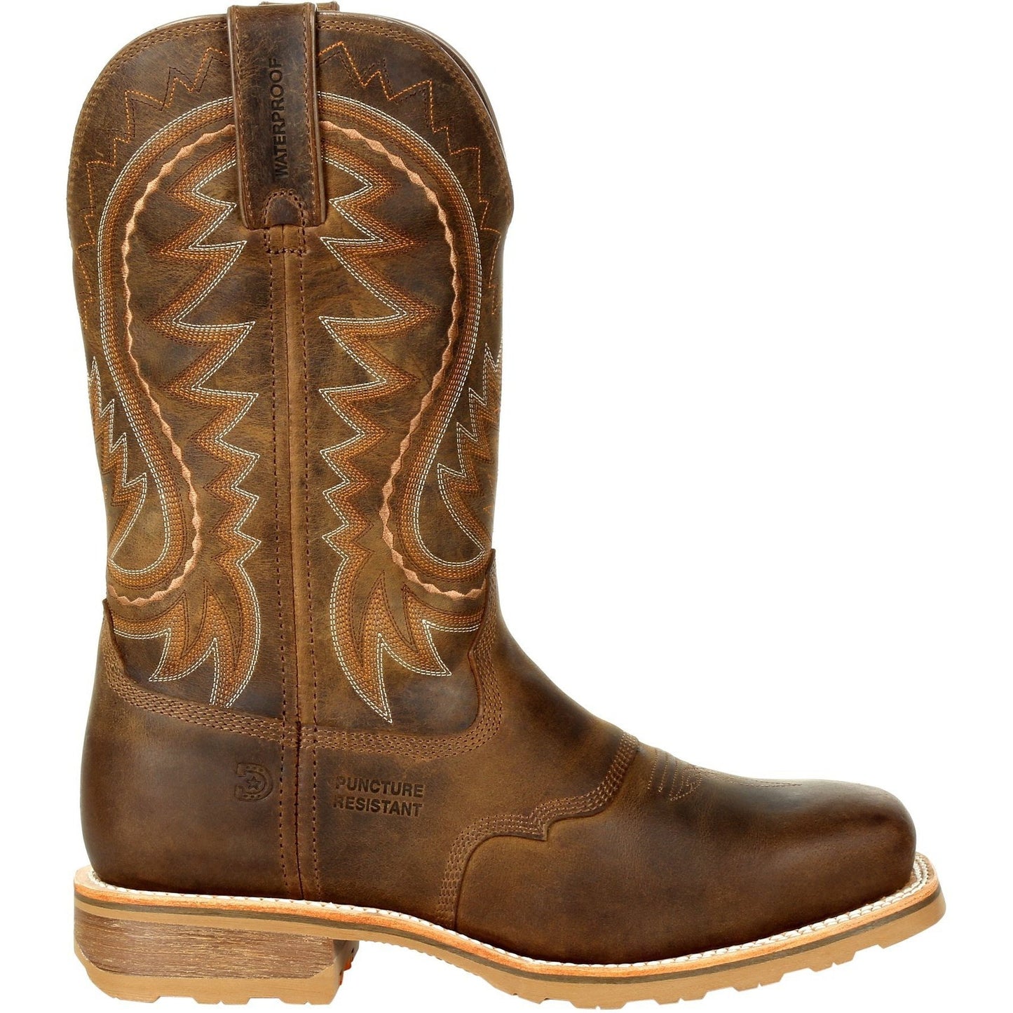Durango Men's Maverick Pro 12" Steel Toe Waterproof Western Work Boot - DDB0297 - Overlook Boots