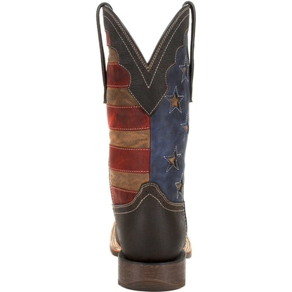 Durango Men's Rebel Pro Vintage Flag 12" Square Toe Western Boot - DDB0303 - Overlook Boots