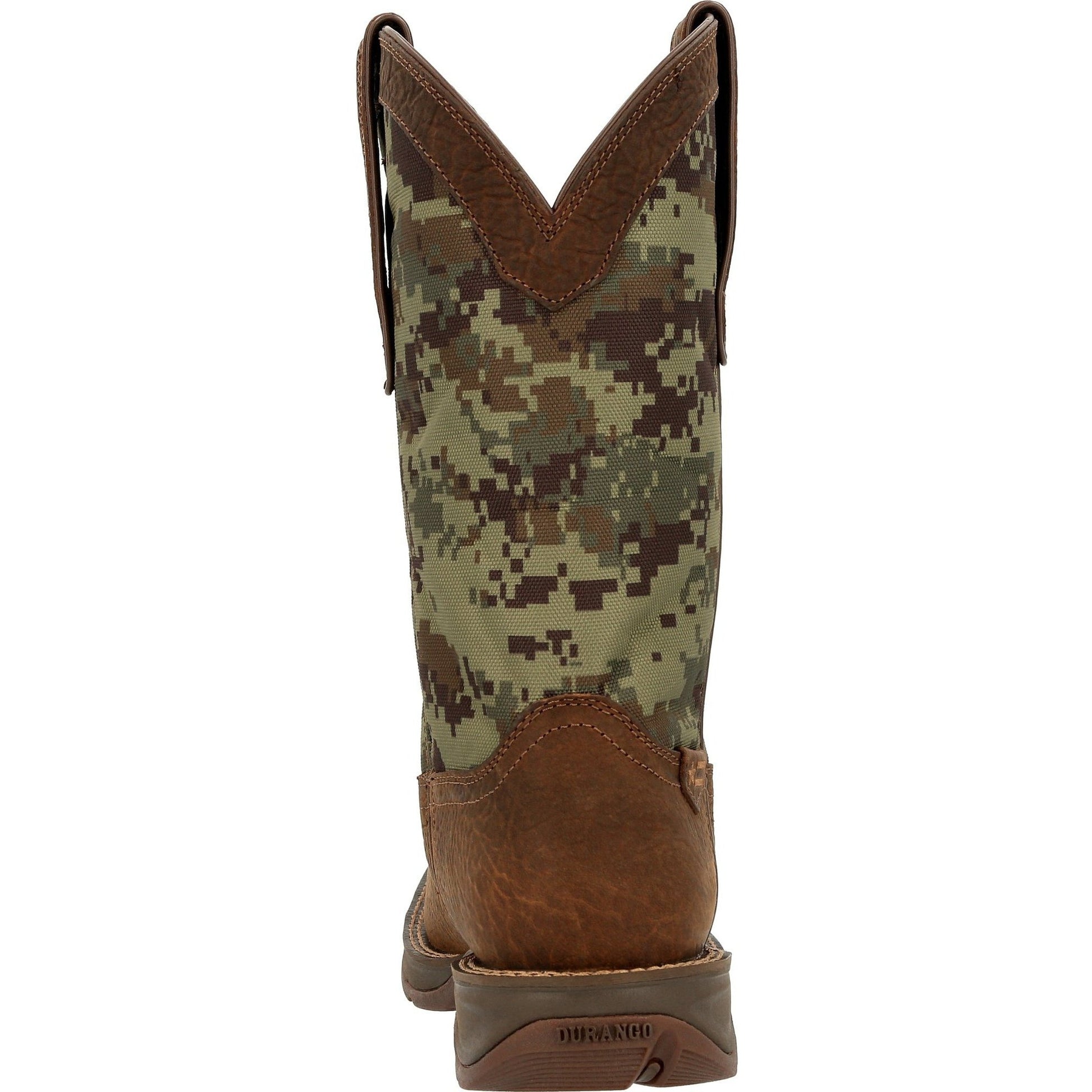 Durango Men's Rebel 12" Square Toe Pull-On Western Classic Boot - DDB0329 - Overlook Boots
