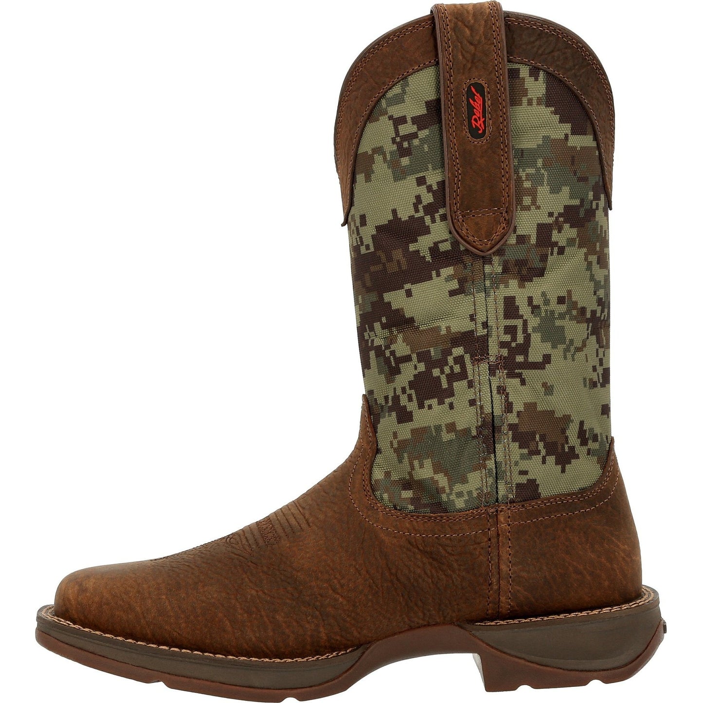 Durango Men's Rebel 12" Square Toe Pull-On Western Classic Boot - DDB0329 - Overlook Boots