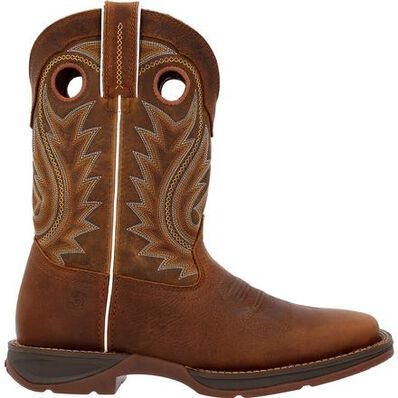 Durango Men's Rebel 11" Soft Toe Western Classic Boot - Brown - DDB0377 7 / Medium / Brown - Overlook Boots