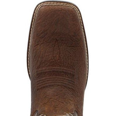 Durango Men's Westward 11" Soft Toe Pull-On Western Classic Boot- Brown- DDB0379  - Overlook Boots