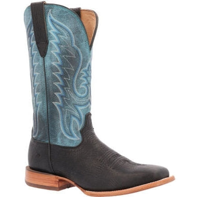 Durango Men's Arena Pro 13" Lagoon Western Boot -Black And Blue- DDB0413  - Overlook Boots