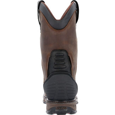 Durango Men's Maverick Xp 11" Steel Toe Waterproof Work Boot -Brown- DDB0424 - Overlook Boots