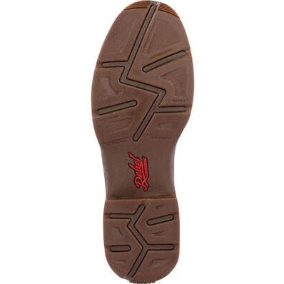 Durango Men's Rebel 12" Round Toe Western Work Boot -Oak Bark- DDB0428  - Overlook Boots