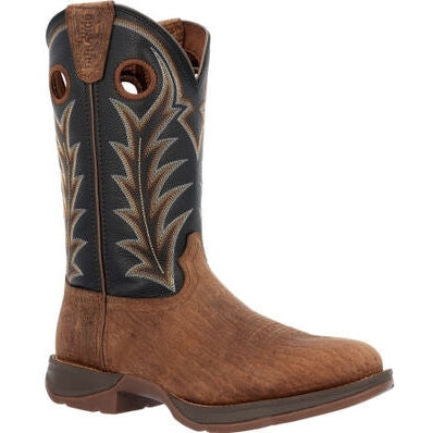 Durango Men's Rebel 12" Round Toe Western Work Boot -Oak Bark- DDB0428  - Overlook Boots
