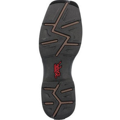 Durango Men's Rebel Red Dirt 6" Square Toe Western Work Boot -Brown And Tan- DDB0460 - Overlook Boots
