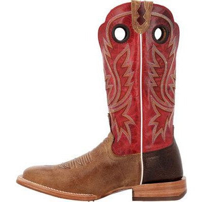 Durango Men's Collection Bison 13" Soft Toe Western Boot- Sand Tobacco- DDB0468  - Overlook Boots