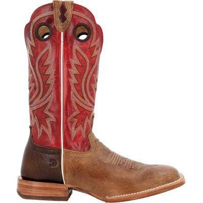 Durango Men's Collection Bison 13" Soft Toe Western Boot- Sand Tobacco- DDB0468  - Overlook Boots