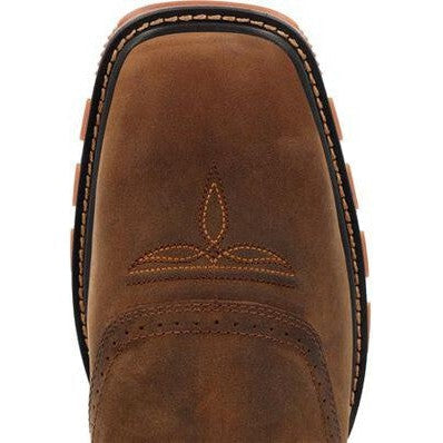 Durango Men's Maverick Xp 11" Soft Toe Ventilated Insulkul Work Boot- Brown- DDB0479  - Overlook Boots