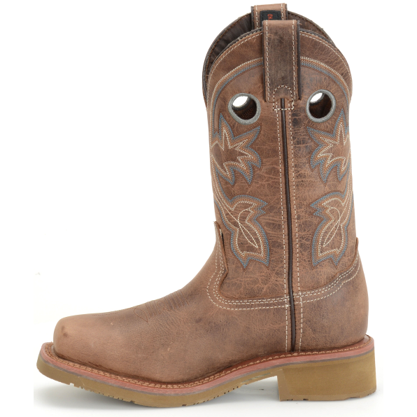 Double H Women's Haddie 11" Composite Toe Western Work Boot- Brown - DH2411 - Overlook Boots