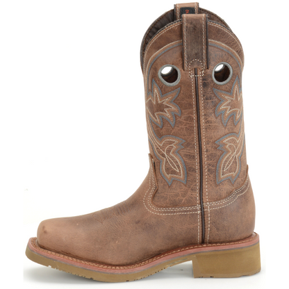 Double H Women's Haddie 11" Composite Toe Western Work Boot- Brown - DH2411 - Overlook Boots