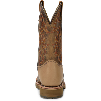 Double H Men's Dwight 11" Steel Toe USA Made Western Work Boot- DH3567  - Overlook Boots