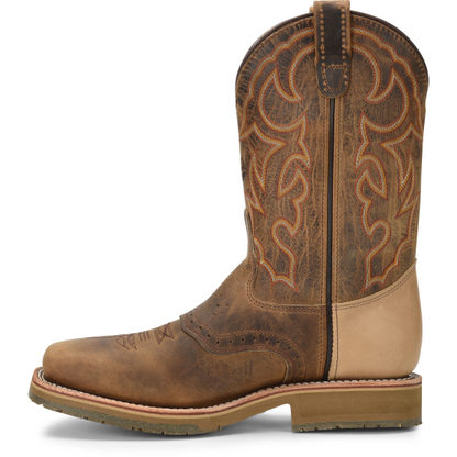 Double H Men's Dwight 11" Steel Toe USA Made Western Work Boot- DH3567  - Overlook Boots