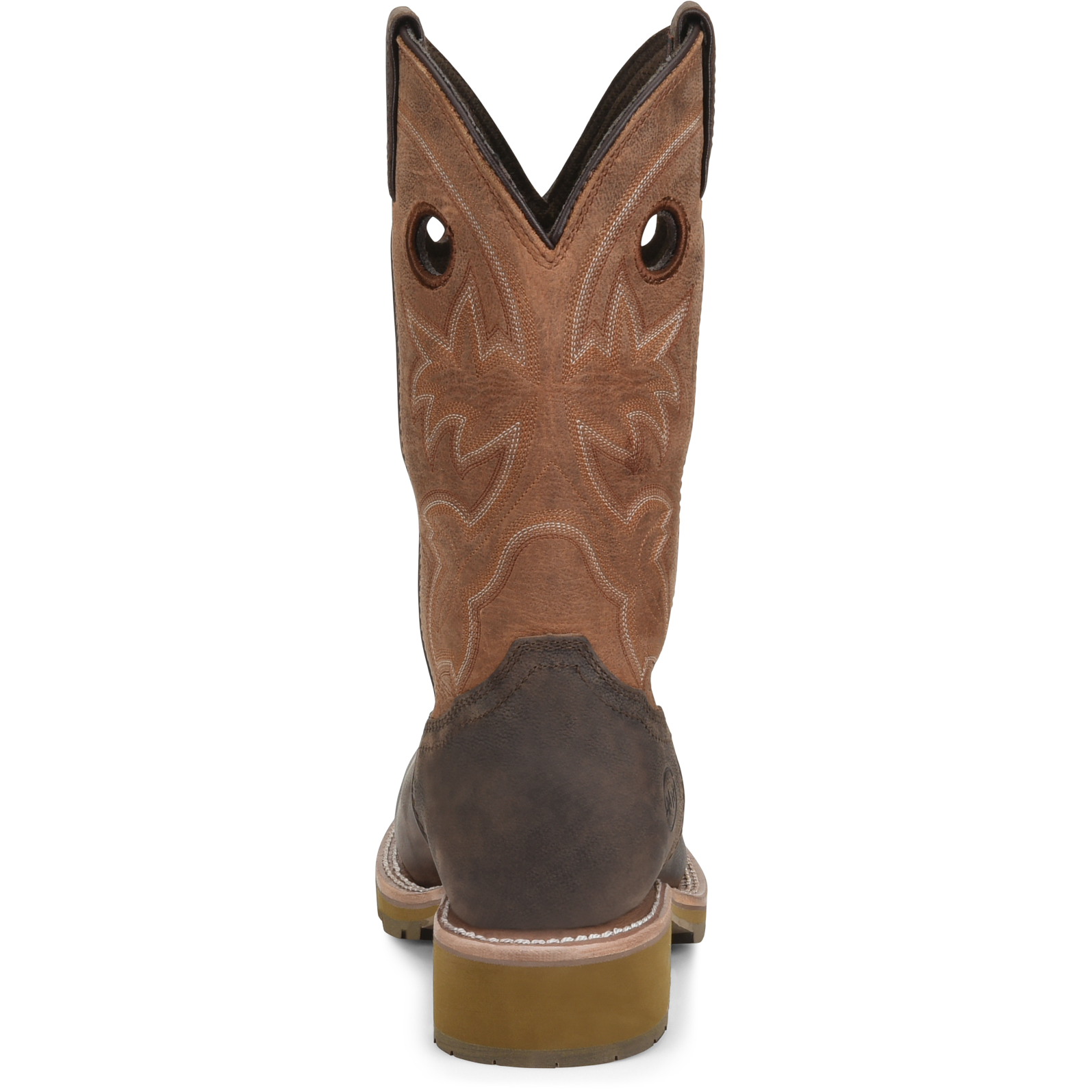 Double H Men's Abner 12" Square Toe Waterproof Western Work Boot - Brown - DH4353 - Overlook Boots