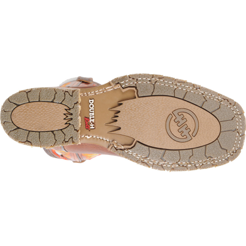 Double H Men's Mickey 12" Square Toe USA Made Western Work Boot DH4400  - Overlook Boots