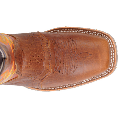 Double H Men's Mickey 12" Square Toe USA Made Western Work Boot DH4400  - Overlook Boots