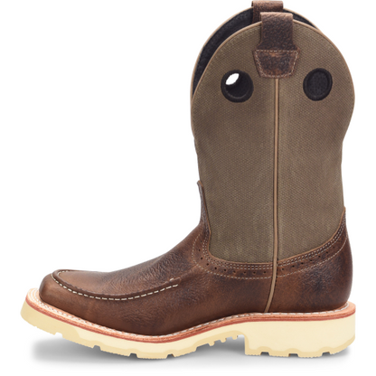 Double H Men's Claton 11" Square Toe USA Made Western Work Boot- DH4563  - Overlook Boots