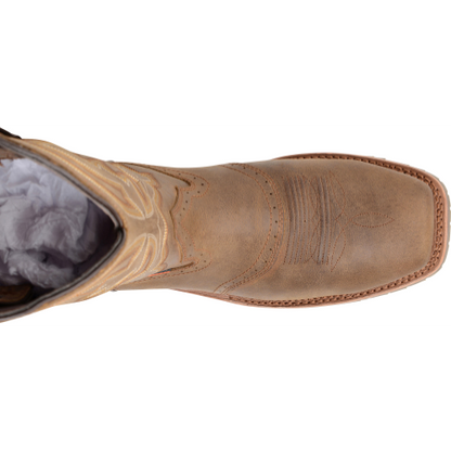 Double H Men's Jeyden 11" Composite Toe Waterproof Western Work Boot- Brown- DH5124 - Overlook Boots