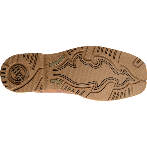 Double H Men's Antonio 13" Square Toe Western Work Boot- Brown- DH5134  - Overlook Boots