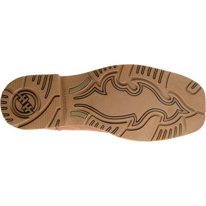 Double H Men's Antonio 13" Square Toe Western Work Boot- Brown- DH5134  - Overlook Boots